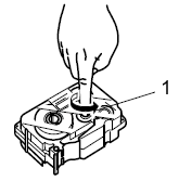 Rotate gear ptouch